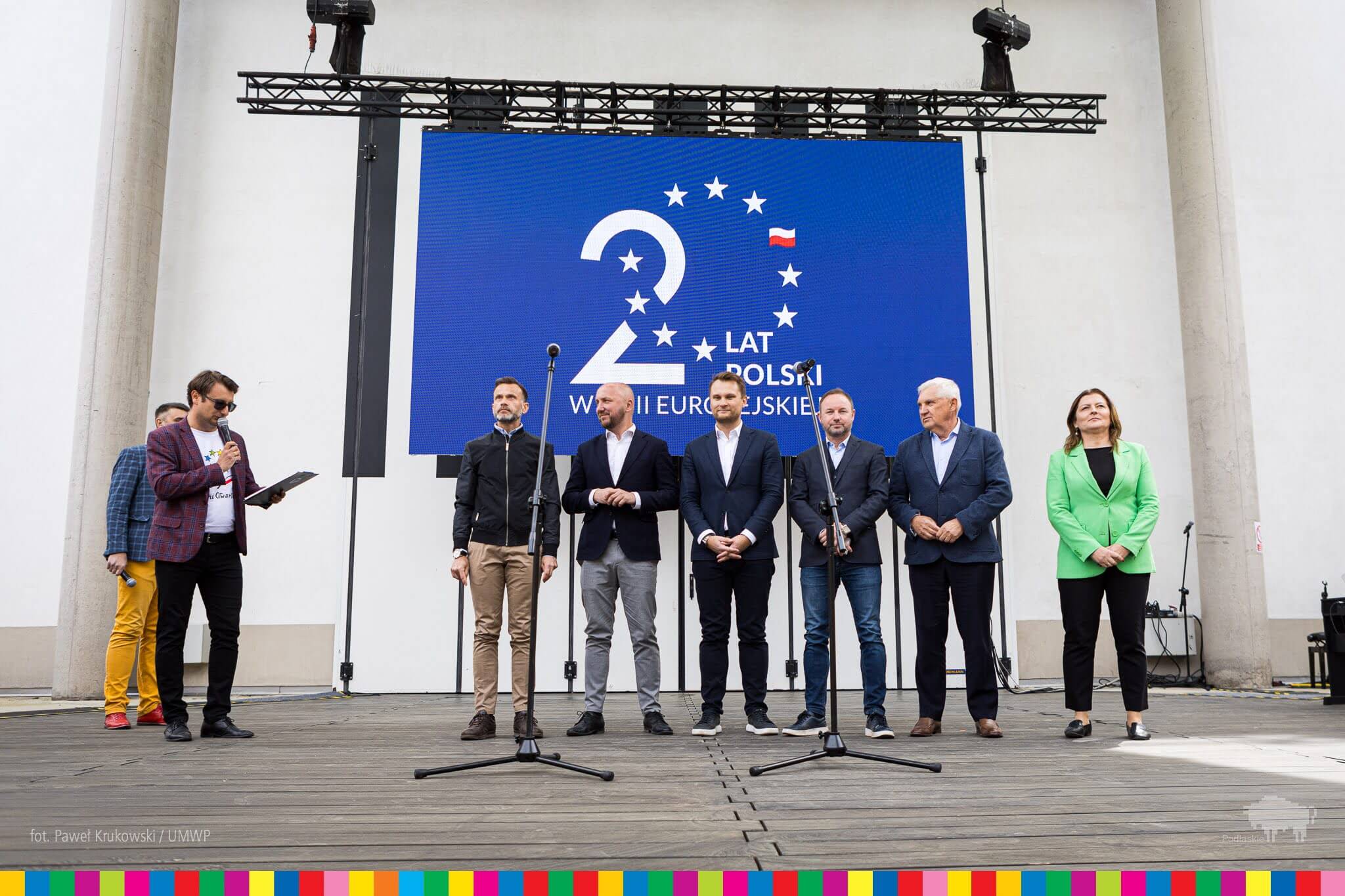 Władze wojewódzkie i miejskie na scenie amfiteatru